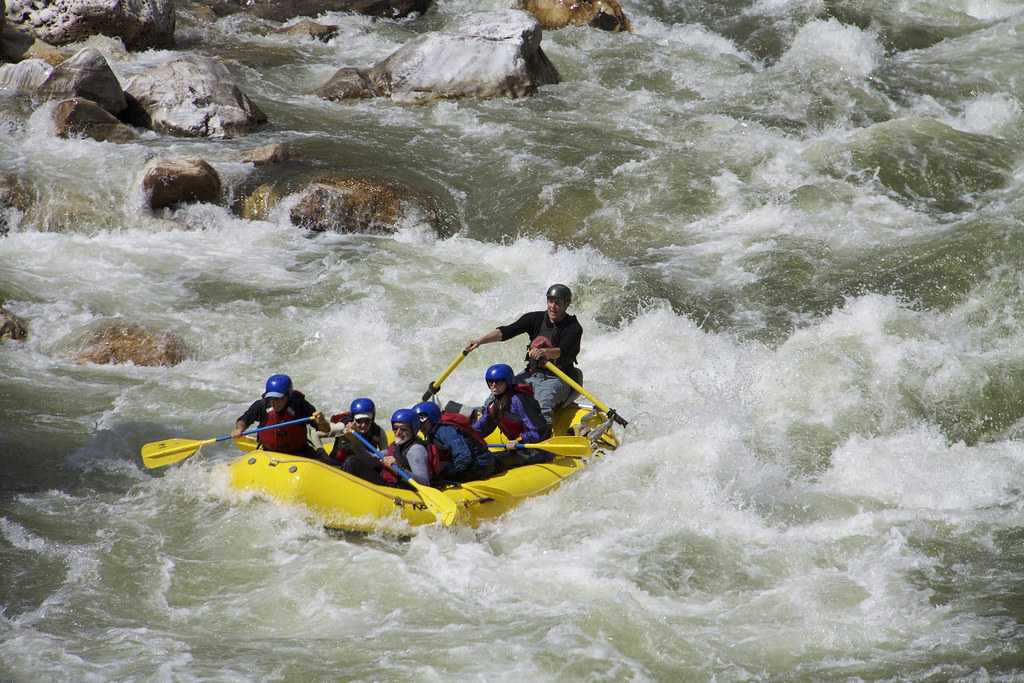 rafting