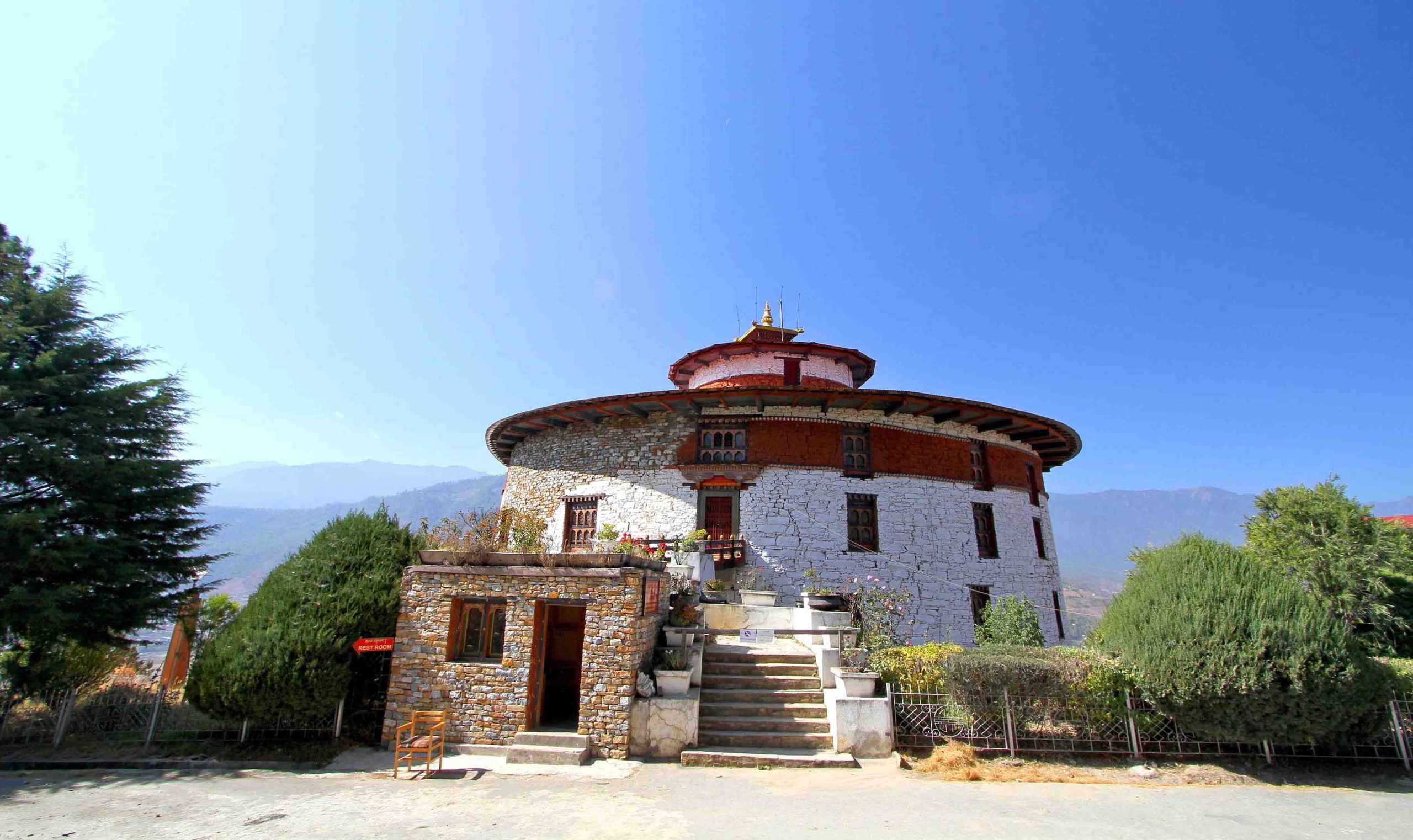 Ta-Dzong-Bhutan-National-museum-at-Paro-the-old-capital-of-Bhutan